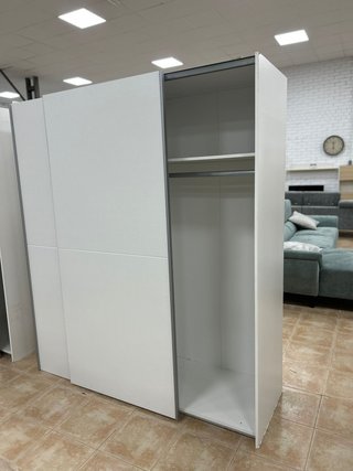Armario moderno blanco corredero NUEVO