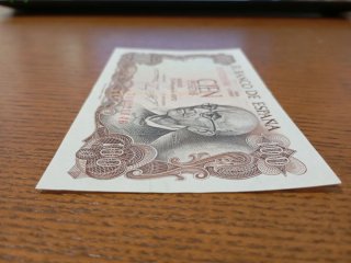 Billete 100 Pesetas España 1970