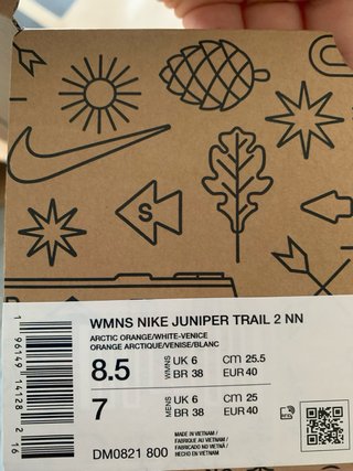 Nike Juniper Trail Mujer Talla 40