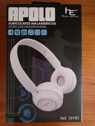 Auriculares Bluetooth APOLO Plegables. Nuevos