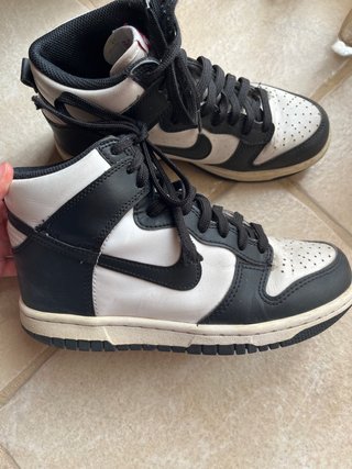 Zapatillas Nike Dunk High Negras Niña 36