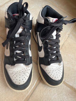 Zapatillas Nike Dunk High Negras Niña 36