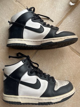 Zapatillas Nike Dunk High Negras Niña 36