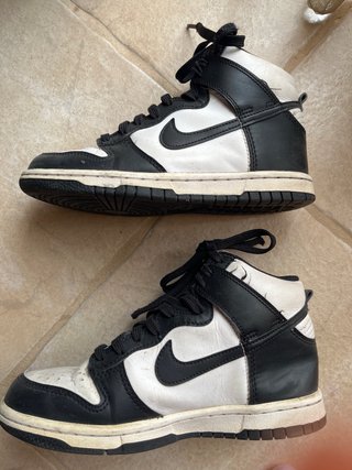 Zapatillas Nike Dunk High Negras Niña 36