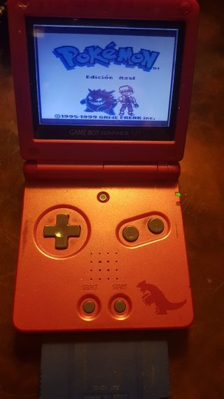 Game Boy SP Edición Groudon Roja