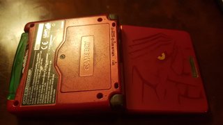 Game Boy SP Edición Groudon Roja