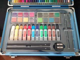 Maletín de pintura completo
