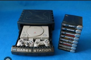 Logic3 Games Station PS1 y suporte juegos