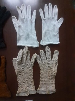 Guanti vintage donna