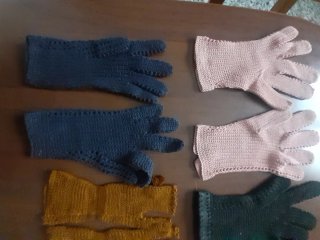 Guanti vintage donna