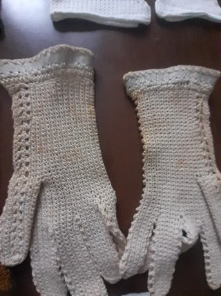 Guanti vintage donna