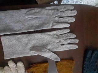 Guanti vintage donna