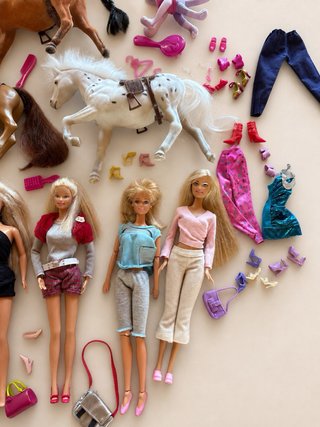 Lote Muñecas y Accesorios Barbie