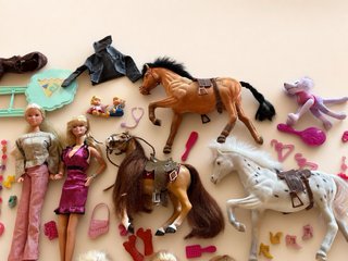 Lote Muñecas y Accesorios Barbie