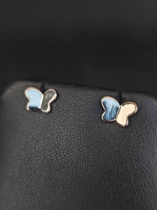 Pendientes plata 925 mariposa. 051-04-00627