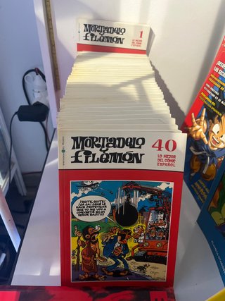 Colección completará mortadelo Filemón