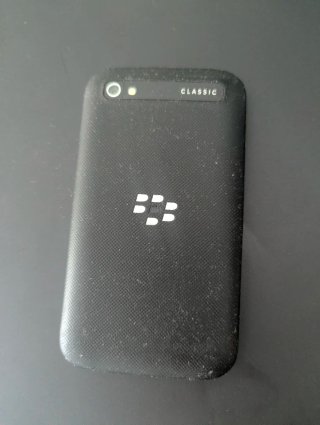 BlackBerry Classic Q20 Plata y Negro
