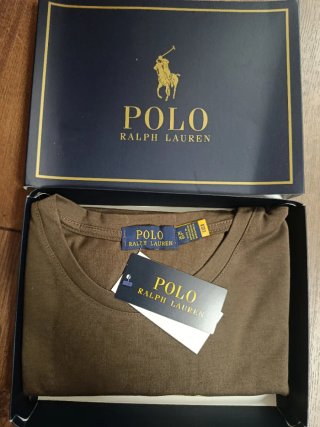 Camiseta Polo Ralph Lauren Marrón Talla XL