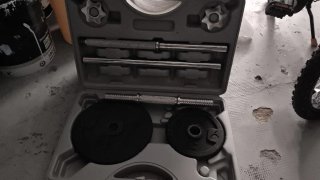 Kit Pesas Gimnasio 30kg Domyos