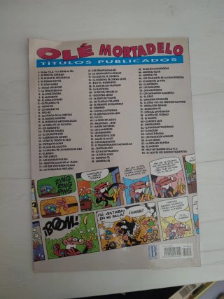 revistas de Mortadelo y Filemón