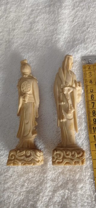 Pareja Figuras Chinas 13cm