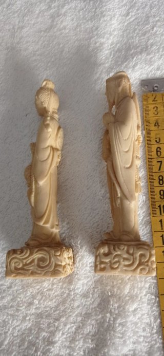 Pareja Figuras Chinas 13cm