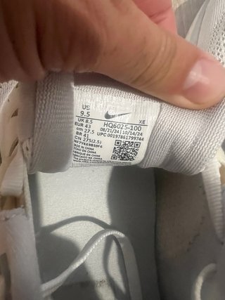 Nike Air Zoom Pegasus SP 41 T43 blancas