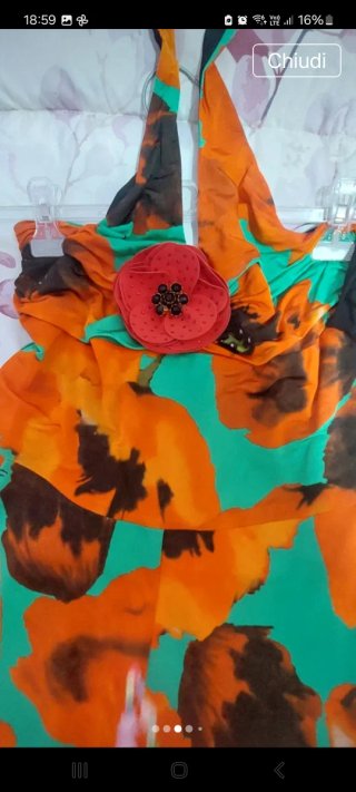 Tuta intera fantasia floreale