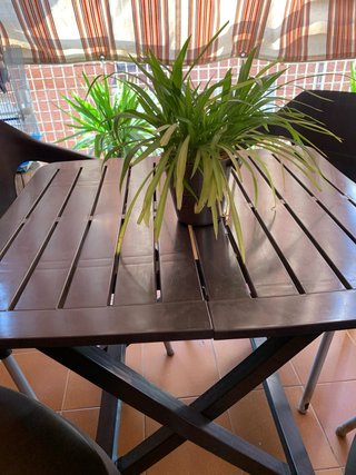 Mesa y 4 Sillas Terraza Exterior