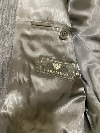 Traje de caballero gris Caramelo