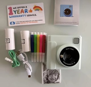 Cámara Instantánea Infantil Verde Nueva