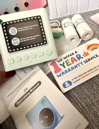Cámara Instantánea Infantil Verde Nueva
