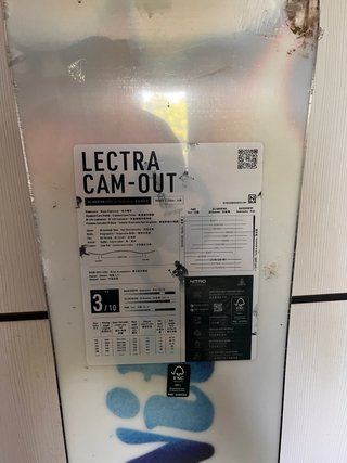 Tabla de Snow Nitro Lectra 149