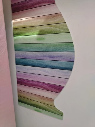 Cabecero infantil PVC multicolor