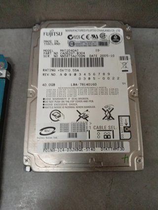 3 Discos Duros Seagate, Toshiba, Fujitsu