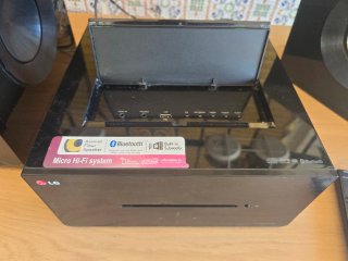 Minicadena LG CM2630B Negra Bluetooth