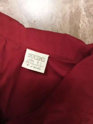 Conjunto Ropa Trabajo Rojo