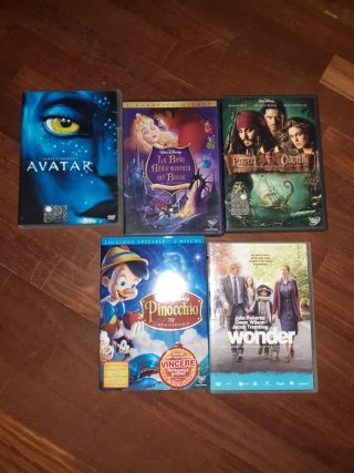DVD Disney: Avatar, La Bella Addormentata, Pirati