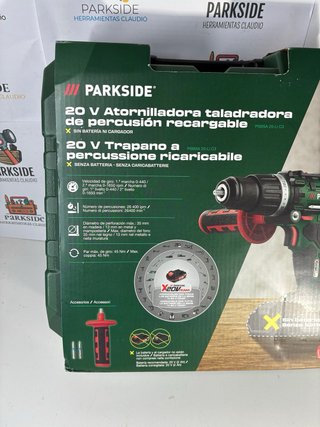 Parkside 20V Atornillador Percutor Taladro