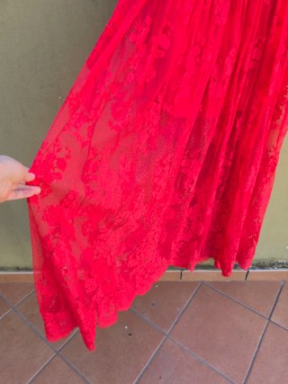 Abito lungo tuta Aniye By rosso taglia M ricambi