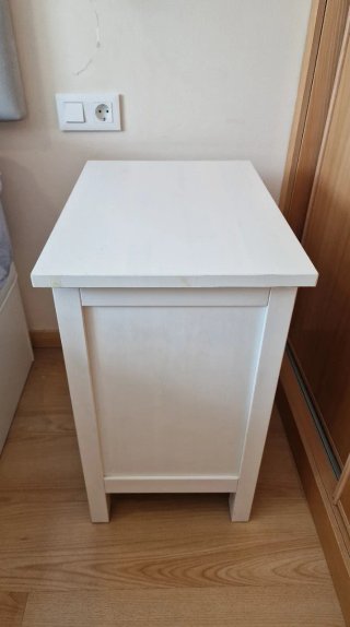 Mesillas de Noche IKEA HEMNES Blancas