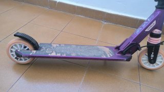 Patinete Oxelo MID5 ajustable morado