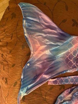 Disfraz Sirena Niña Conjunto Bikini y Cola