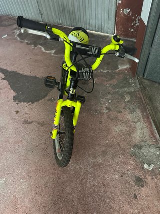 Bicicleta Monty 12 Negra y Amarilla