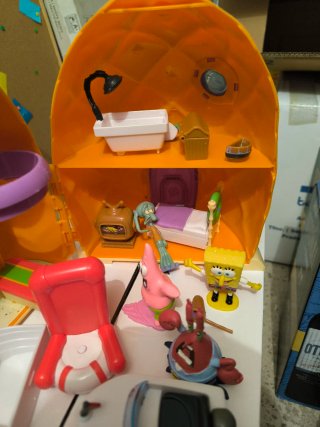 Casa Piña Bob Esponja con Accesorios