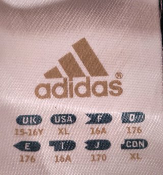 Chaqueta chándal Adidas Talla 15/16 años