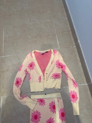 Conjunto Denny Rose floral