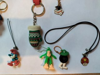 15 portachiavi misti per bambini