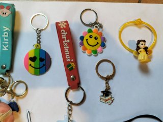 15 portachiavi misti per bambini