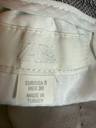 Zara Bermudas/Shorts Elegantes Casuales Grises